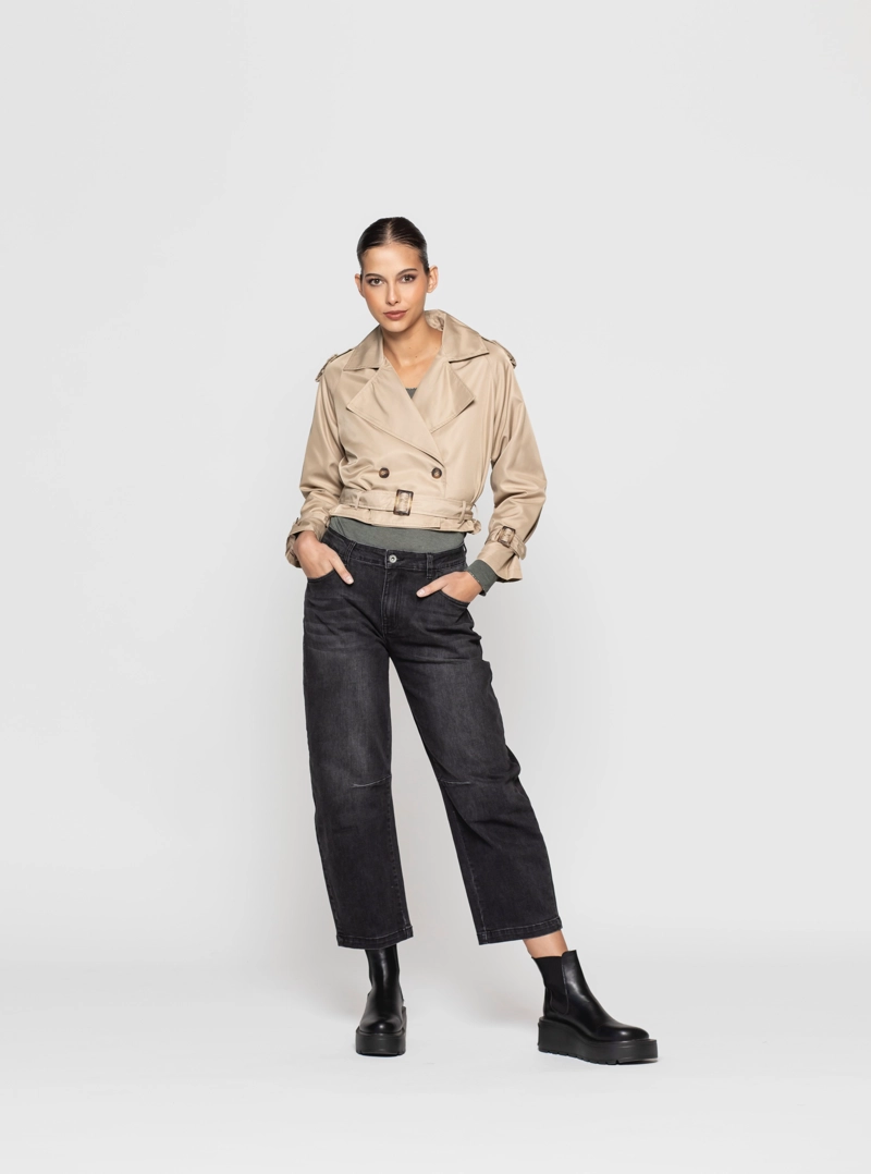 CHAQUETA MUJER VEYRA BEIGE LINEATRE - 2