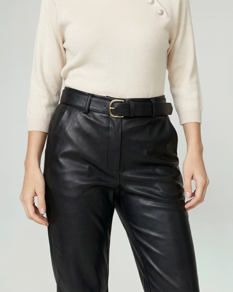 PANTALON MUJER DORA NEGRO LINEATRE - 3