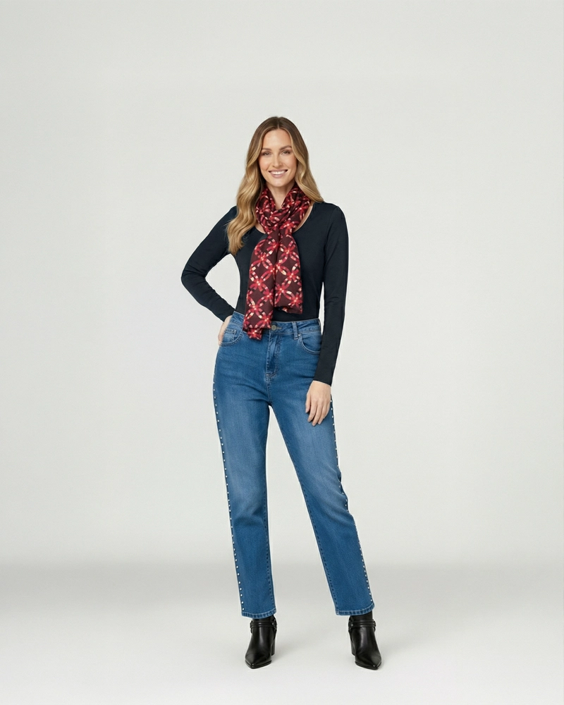 ECHARPE MUJER PAMELA BURDEO LINEATRE - 4