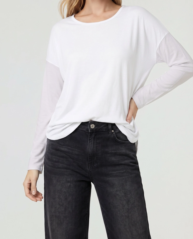 POLERA MUJER LUNA BEIGE LINEATRE - 3
