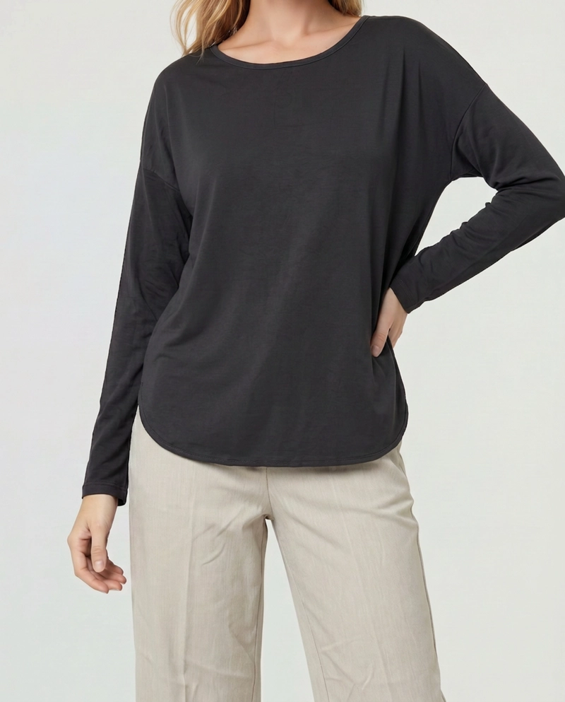 POLERA MUJER CORINNA NEGRO LINEATRE - 3