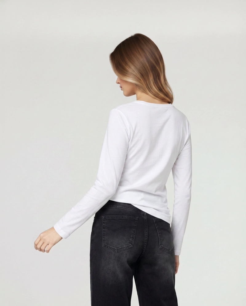 POLERA MUJER LUCIA BLANCO LINEATRE - 2