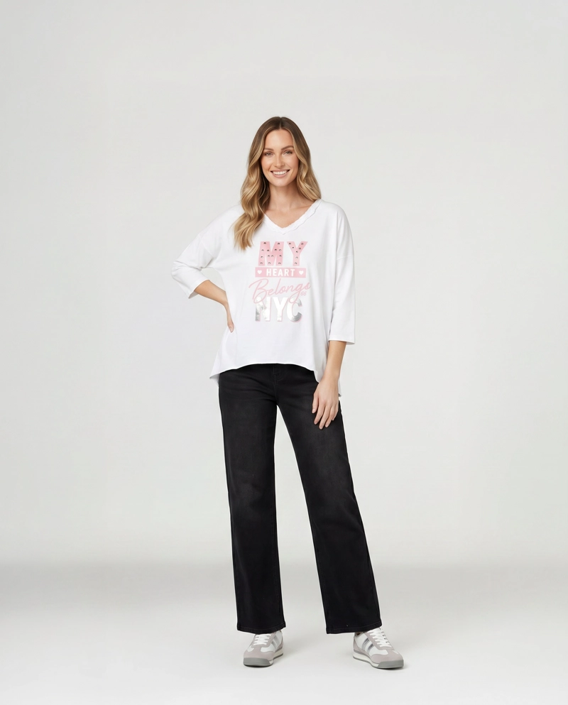 POLERA MUJER FIORELLA BLANCO LINEATRE - 4