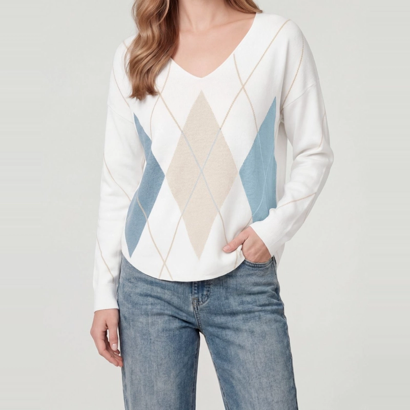 SWEATER MUJER ORIANA VERDE LINEATRE - 3