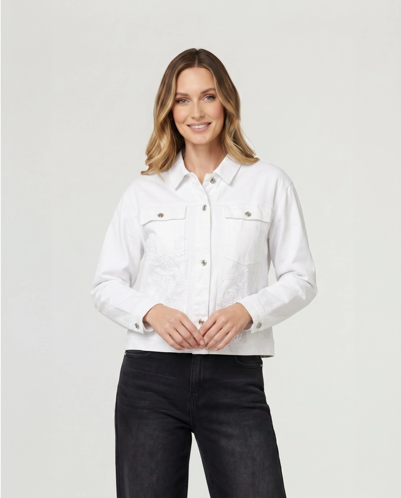 CHAQUETA MUJER AURORA BLANCO LINEATRE - 1