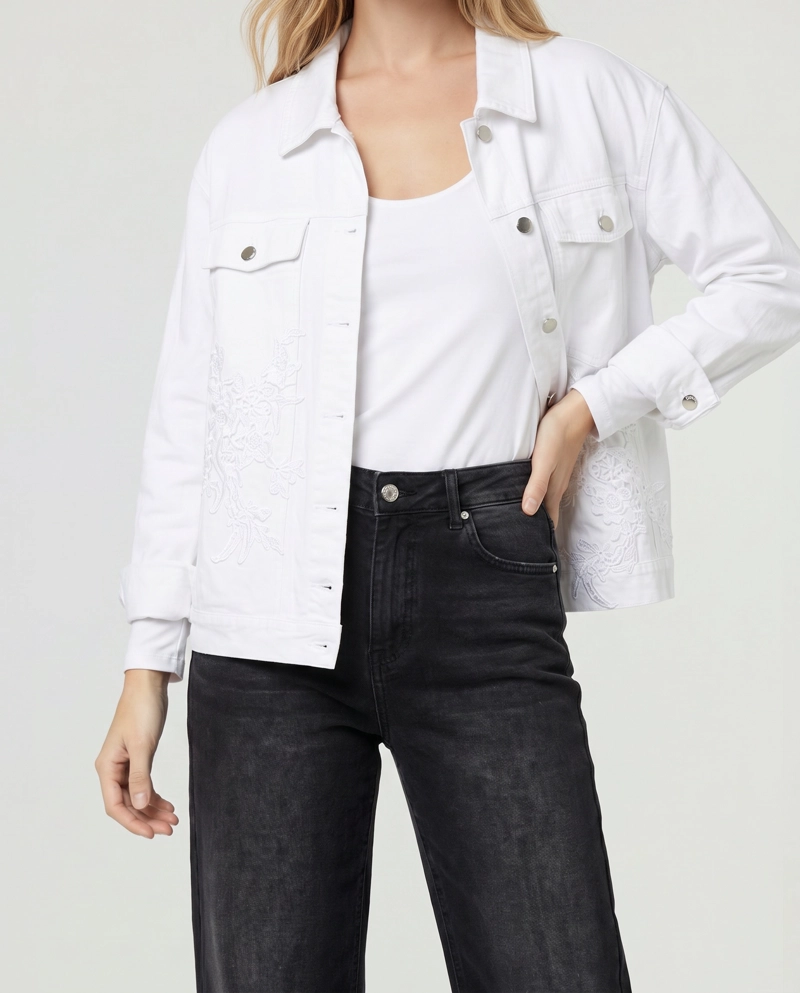 CHAQUETA MUJER AURORA BLANCO LINEATRE - 3