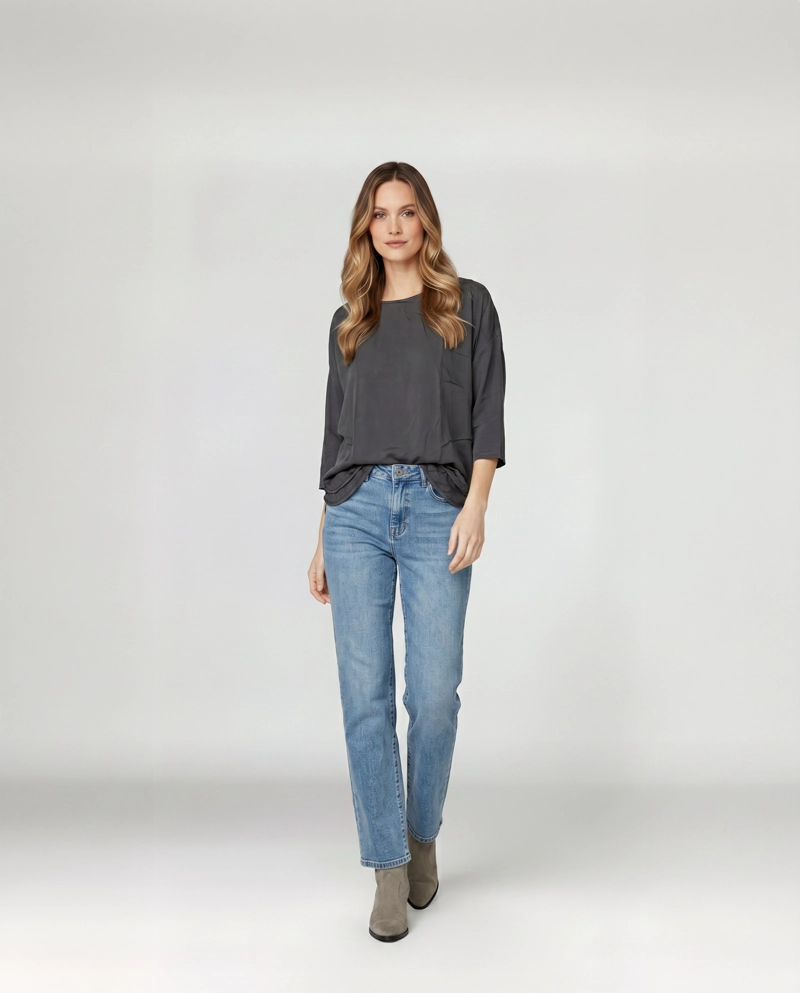 POLERA MUJER OTTAVIA NEGRO LINEATRE - 4