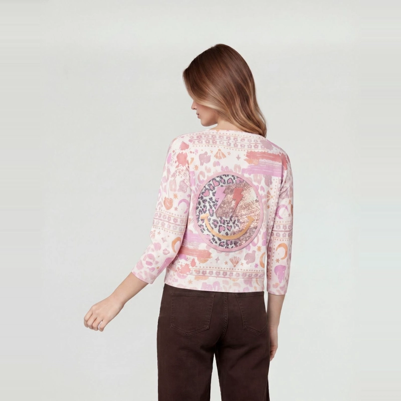 SWEATER MUJER RENATA ROSA LINEATRE - 3