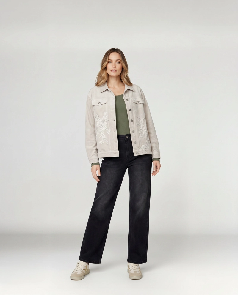 CHAQUETA MUJER SOLE FANGO LINEATRE - 3