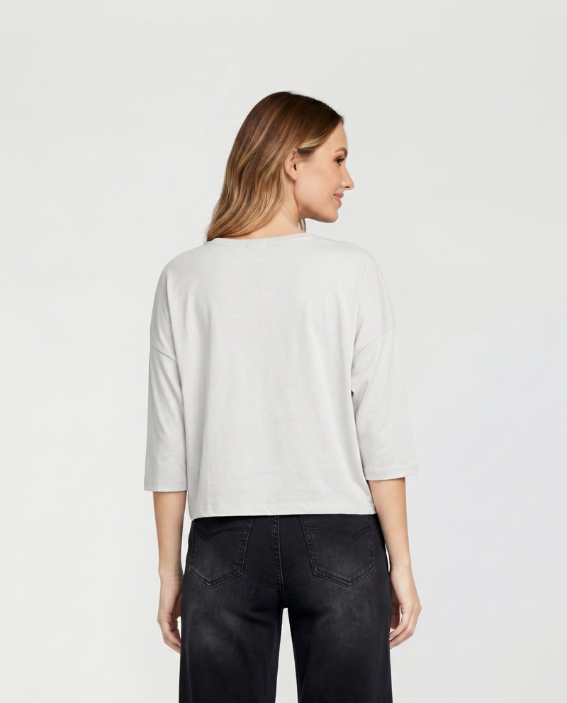 POLERA MUJER LAVINIA BEIGE LINEATRE - 2