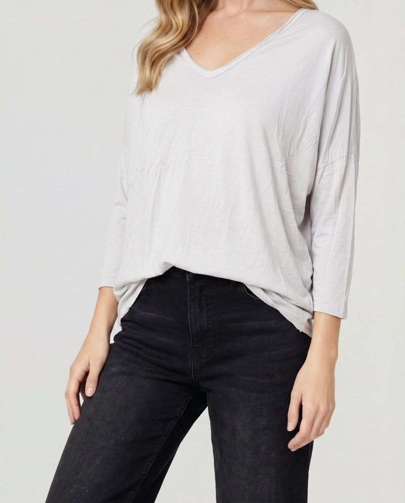 POLERA MUJER LAVINIA BEIGE LINEATRE - 3