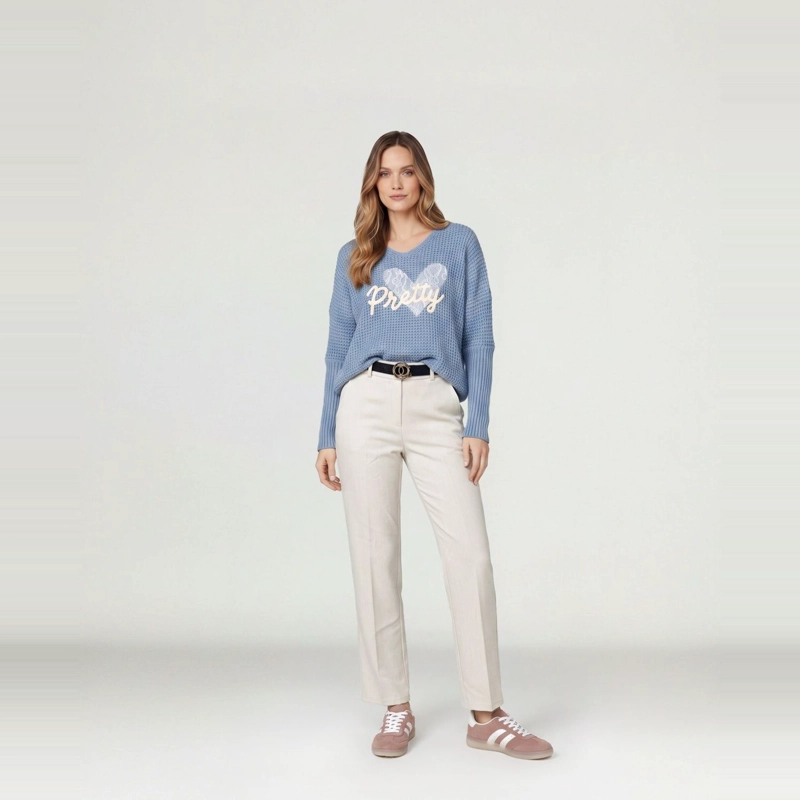 SWEATER MUJER ROSA JEANS LINEATRE - 2
