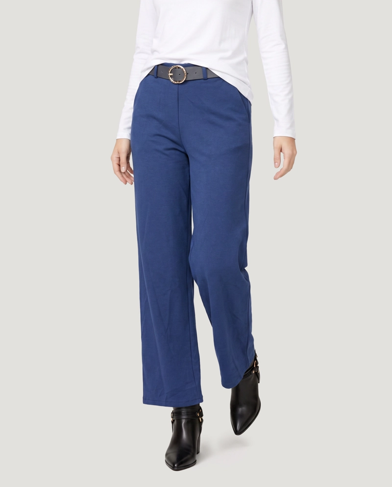 PANTALON MUJER CATERINA NAVY LINEATRE - 1