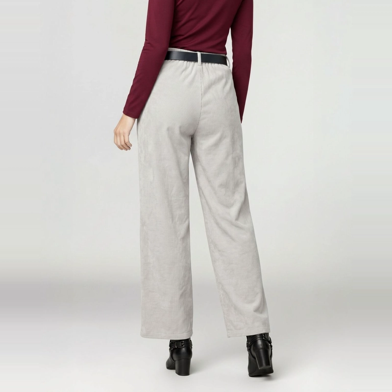 PANTALON MUJER MIRELLA CAMEL LINEATRE - 2