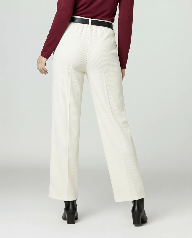 PANTALON MUJER RAFFAELLA BLANCO LINEATRE - 2
