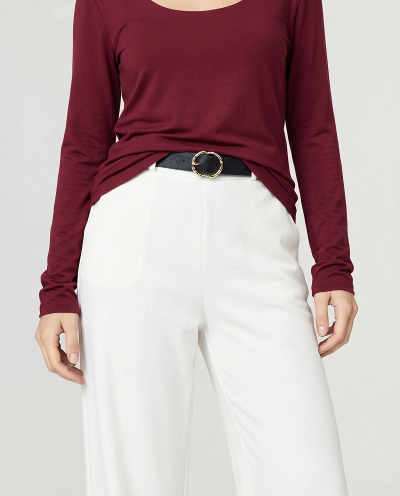 PANTALON MUJER RAFFAELLA BLANCO LINEATRE - 3