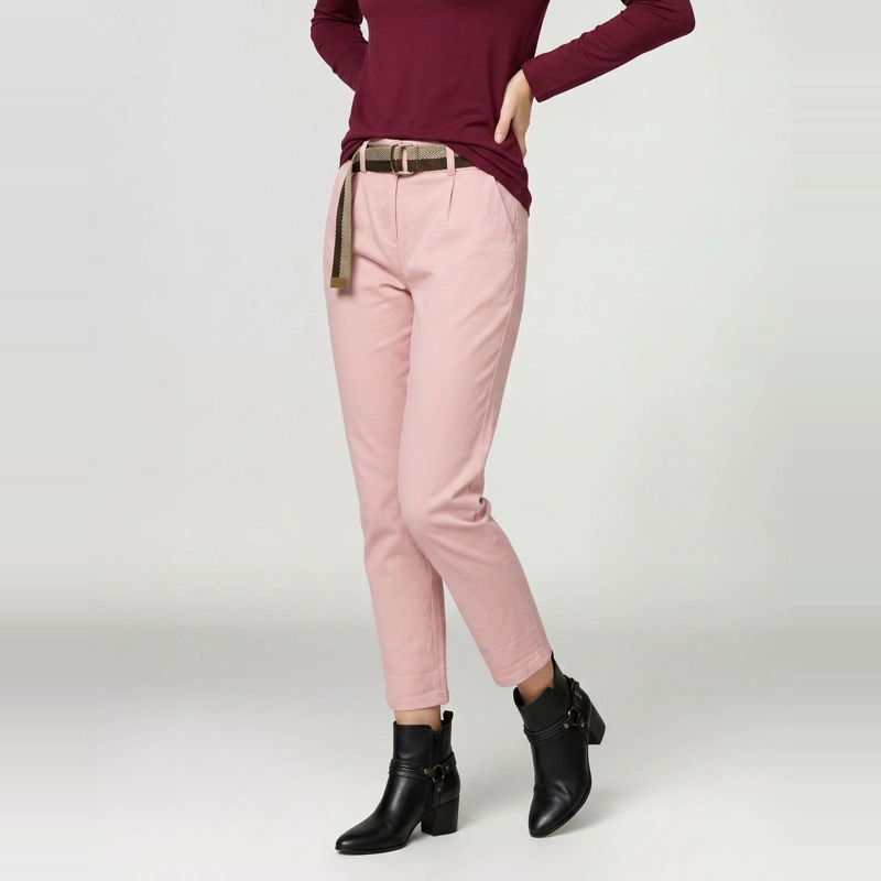 PANTALON MUJER CARLOTTA ROSADO LINEATRE - 2