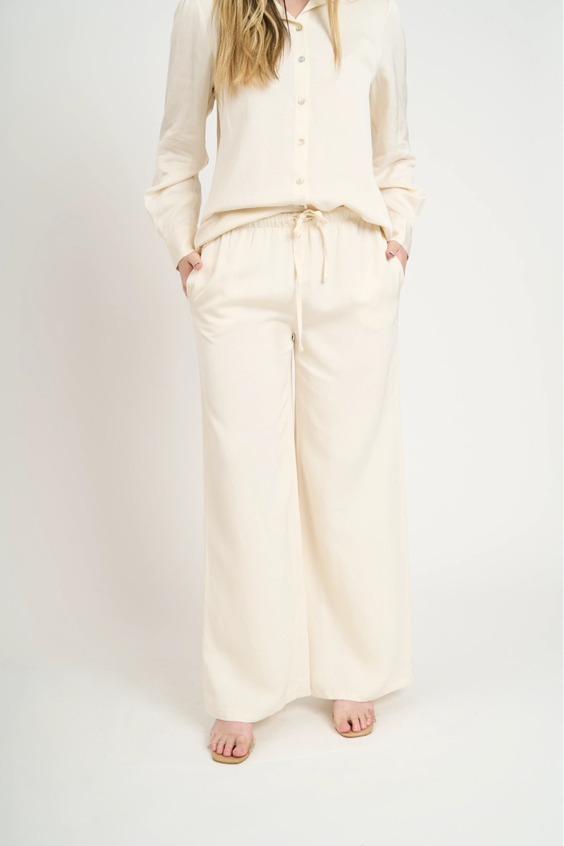 PANTALON MUJER RAFAELA CRUDO LINEATRE - 1