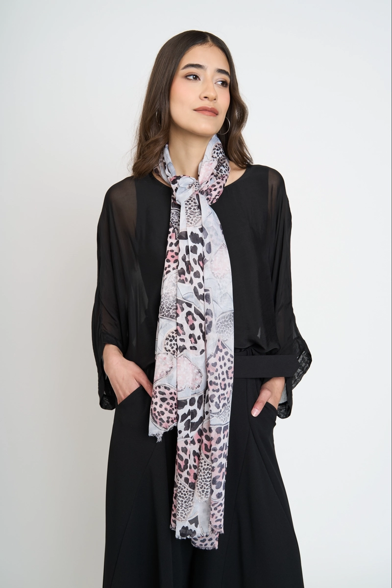 ECHARPE MUJER LIDIA ROSA LINEATRE - 1