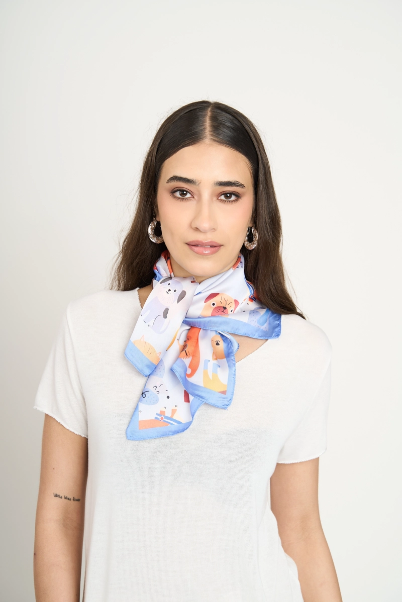 PAÑUELO MUJER IGNACIA JEANS LINEATRE - 1