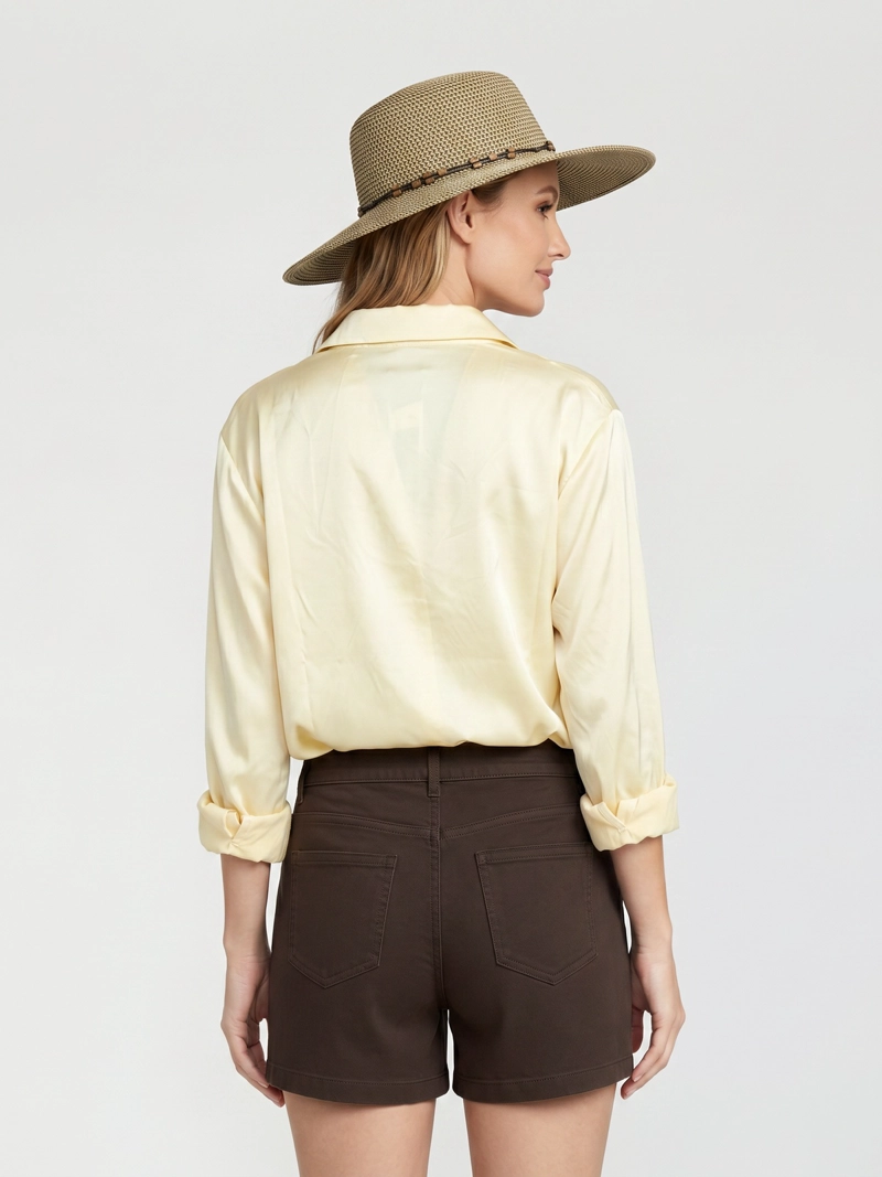 SOMBRERO MUJER ROSANA NATURAL LINEATRE - 2