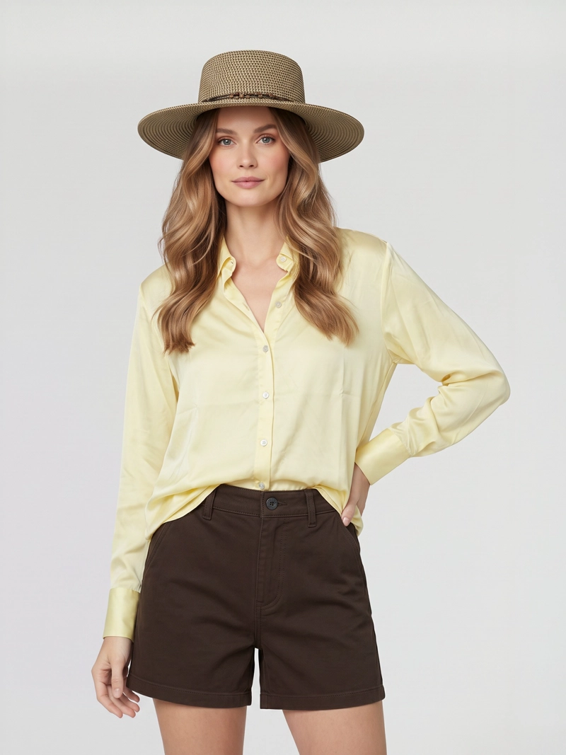SOMBRERO MUJER ROSANA NATURAL LINEATRE - 3