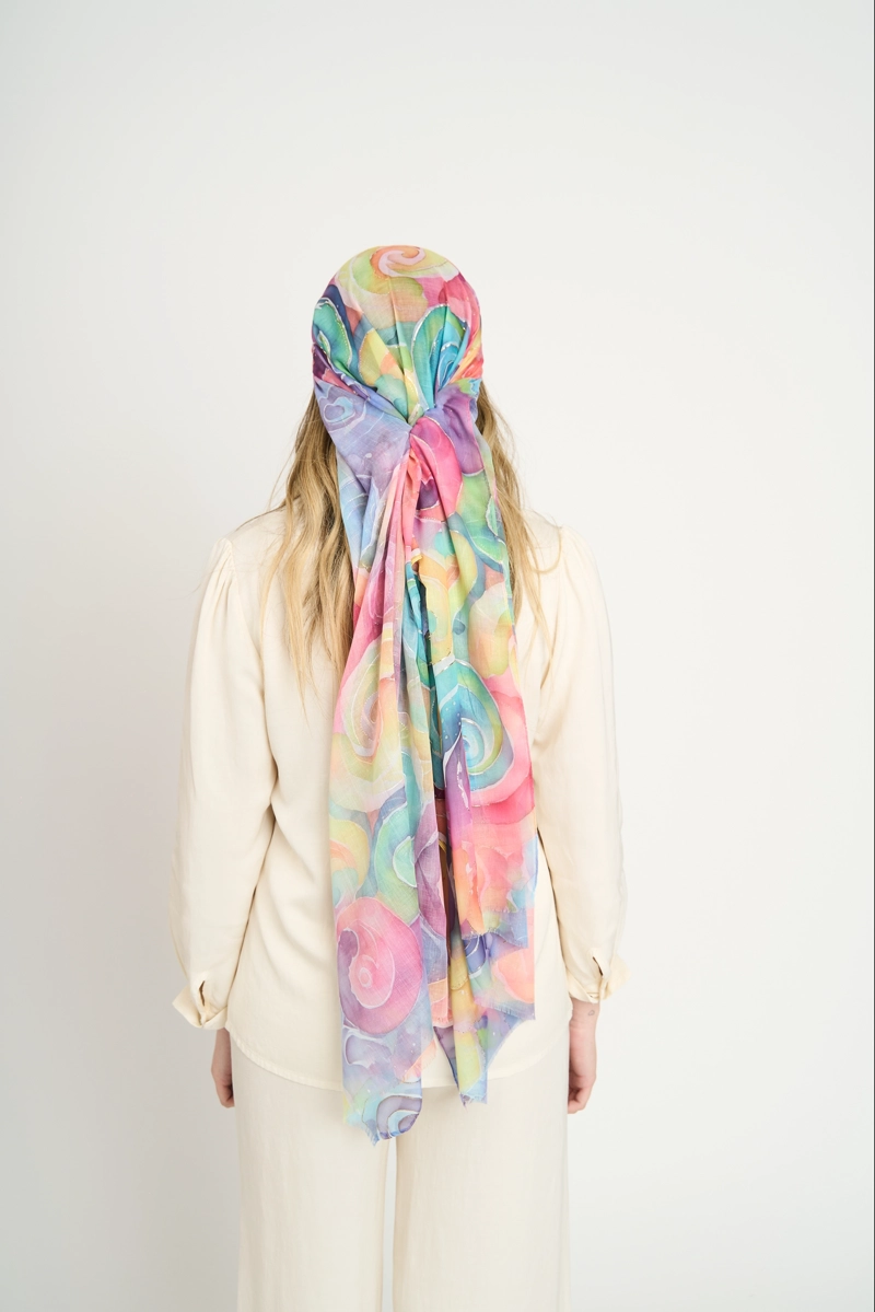 ECHARPE MUJER MARIA MULTI LINEATRE - 2