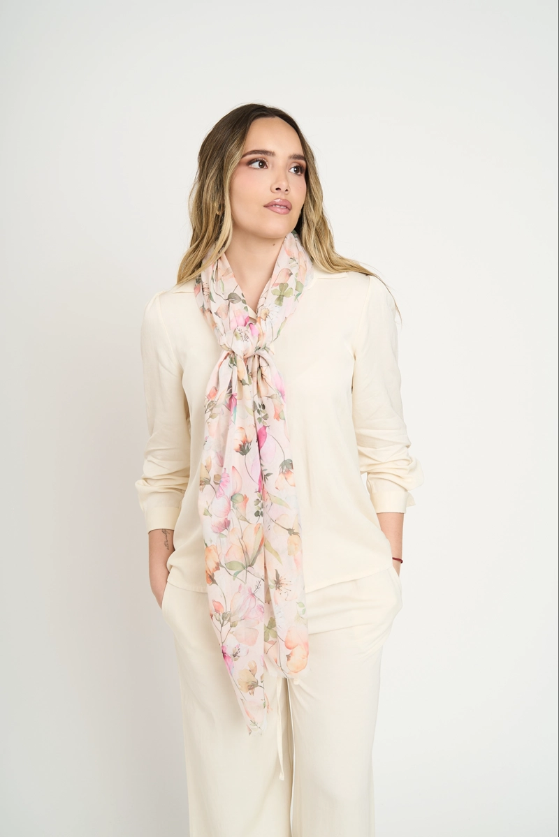 ECHARPE MUJER GABRIELA BEIGE LINEATRE - 1