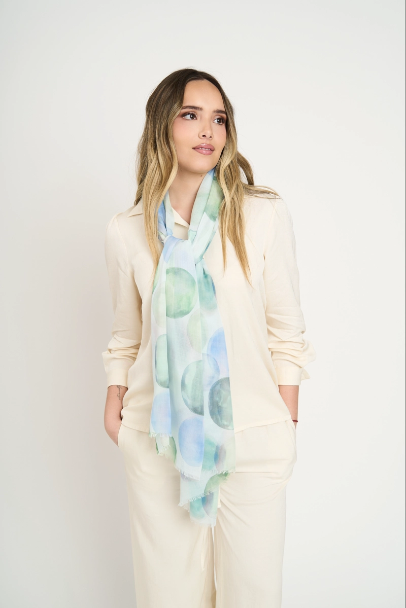 ECHARPE MUJER ANITA VERDE LINEATRE - 1