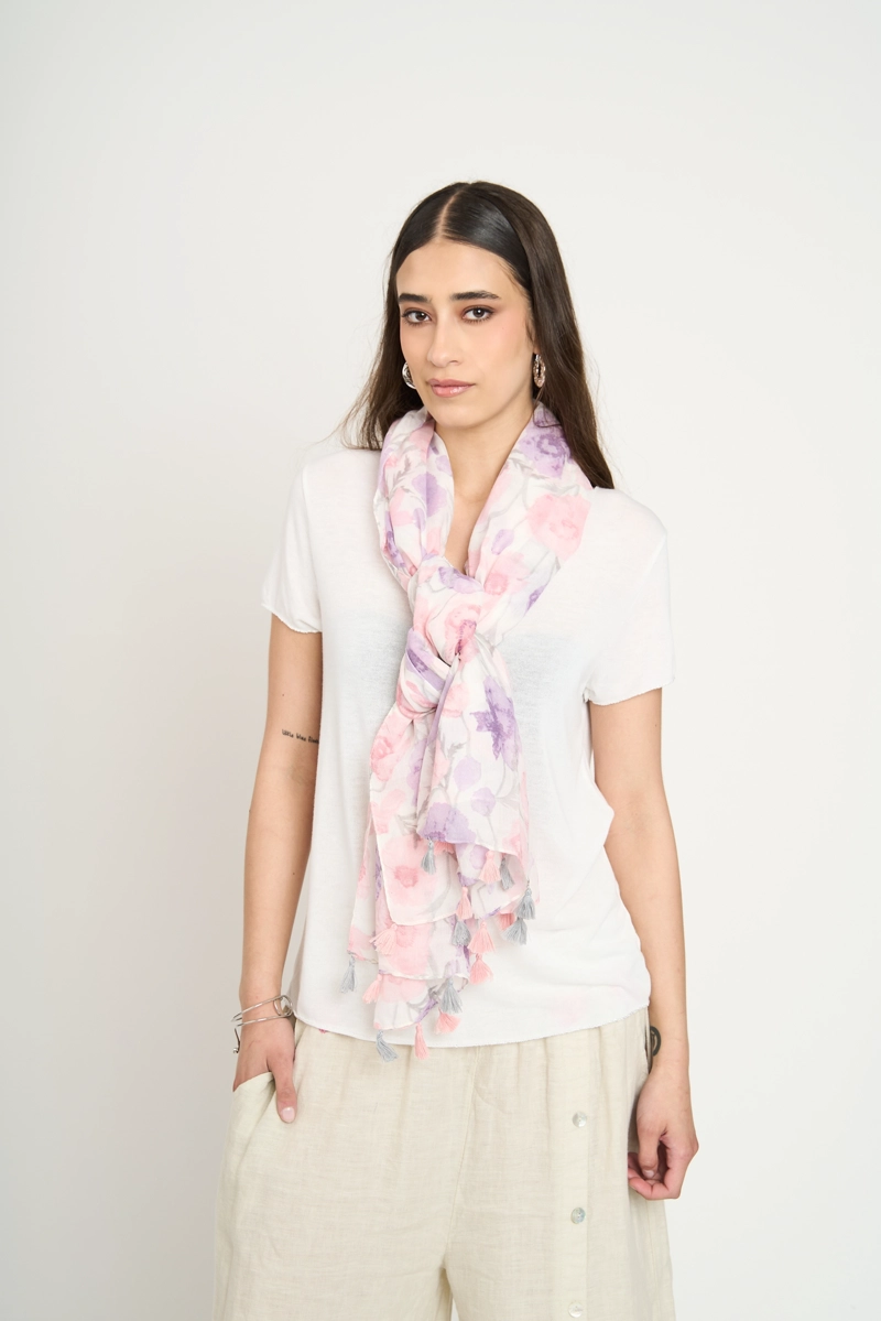 ECHARPE MUJER JULIETA ROSA LINEATRE - 1