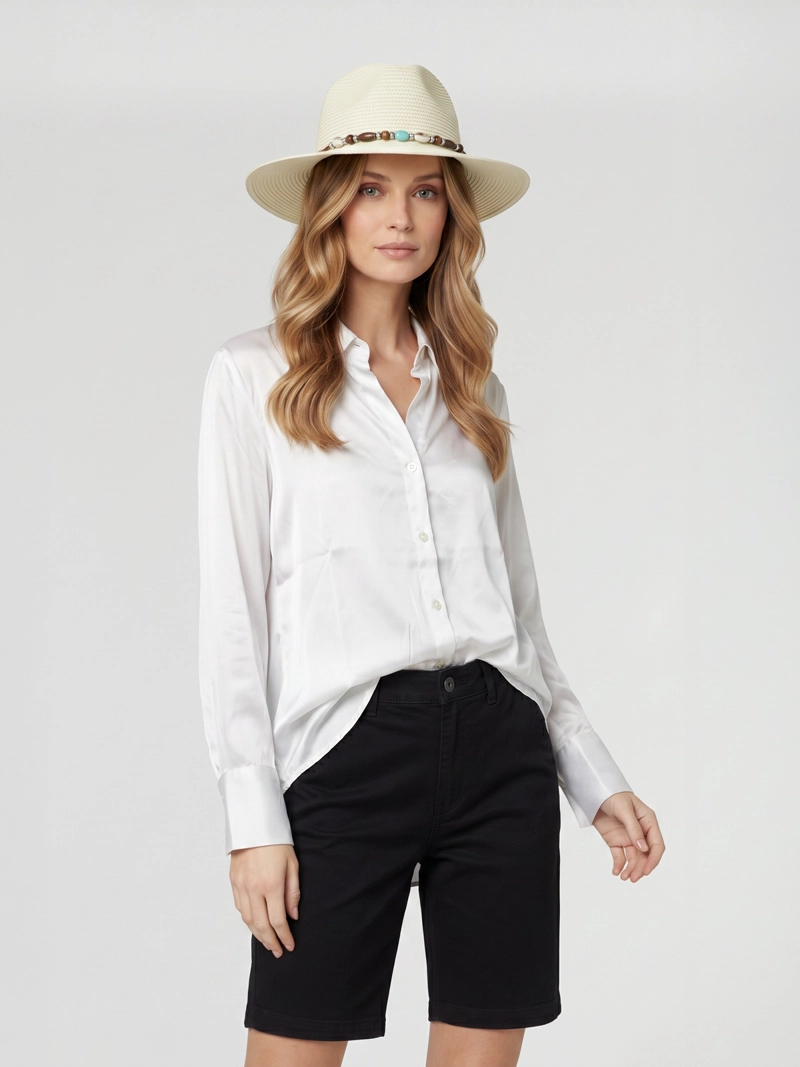 SOMBRERO MUJER ROMINA MARFIL LINEATRE - 2