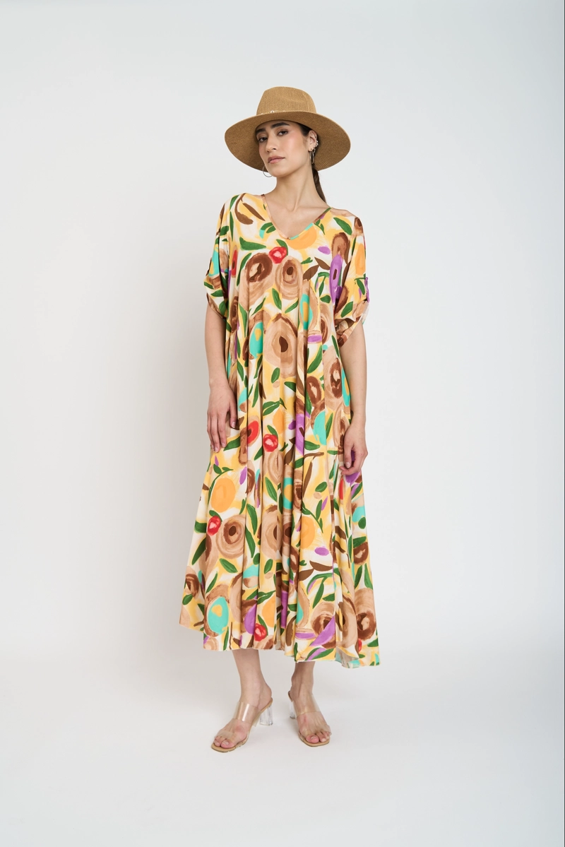 SOMBRERO MUJER MATILDE CAMEL LINEATRE - 2