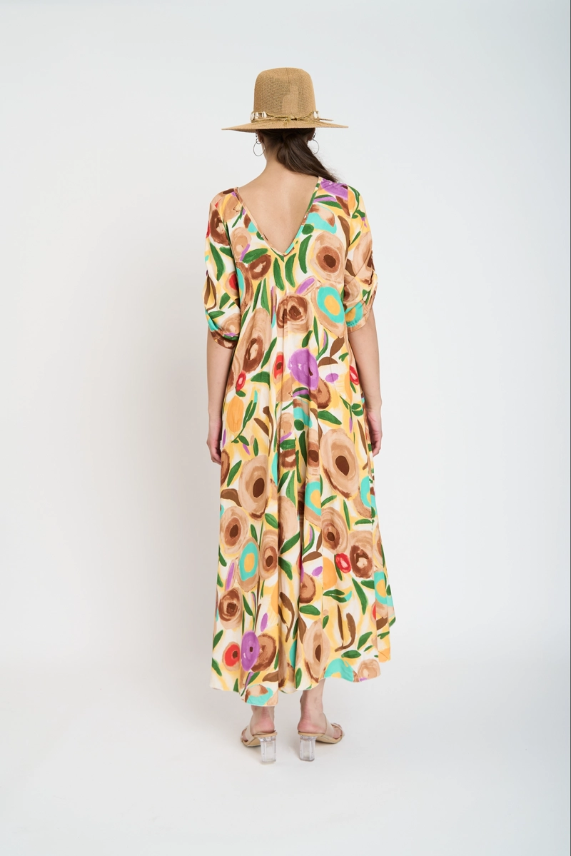 SOMBRERO MUJER MATILDE CAMEL LINEATRE - 3
