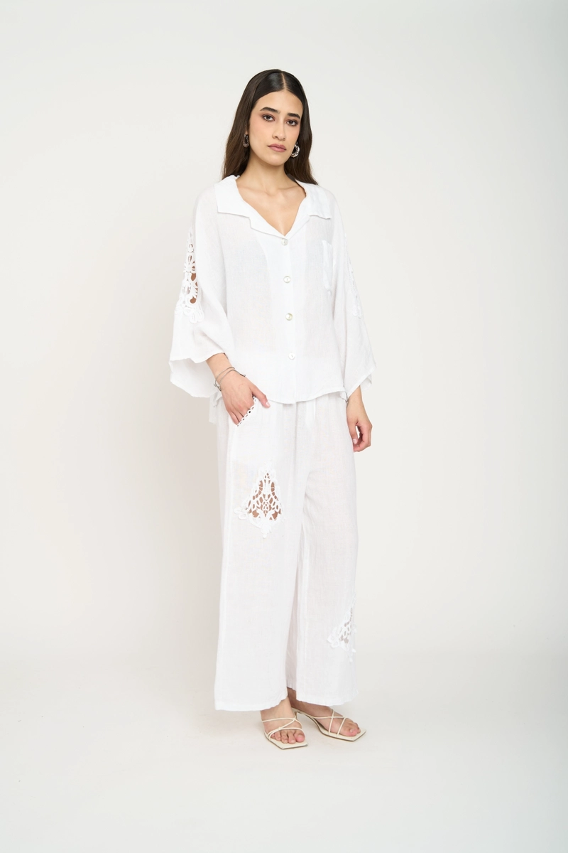 CHAQUETA MUJER ALLEGRA BLANCO LINEATRE - 2