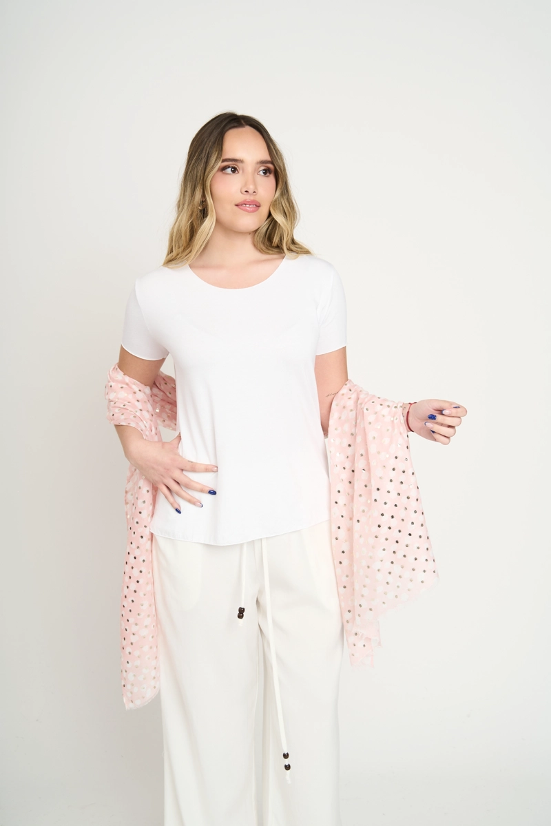 ECHARPE MUJER NORA ROSA LINEATRE - 1