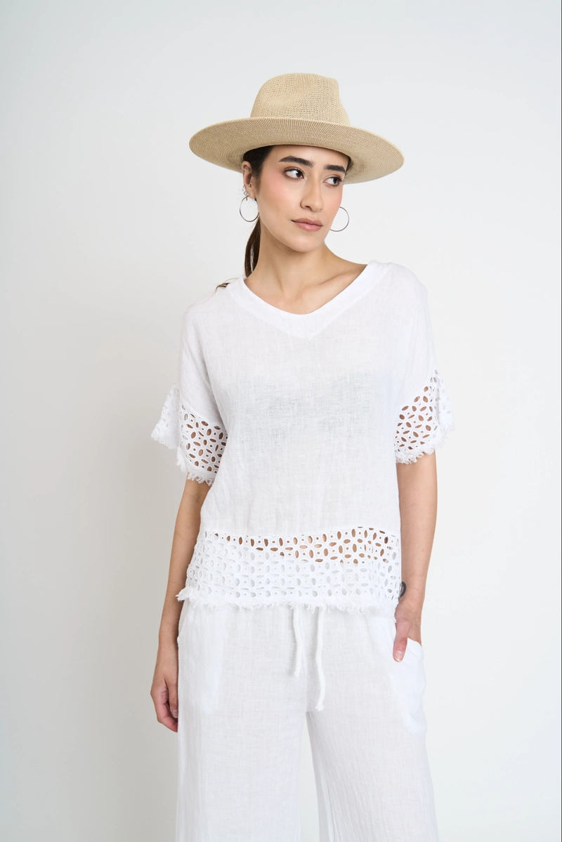 SOMBRERO MUJER MATILDE BEIGE LINEATRE - 2