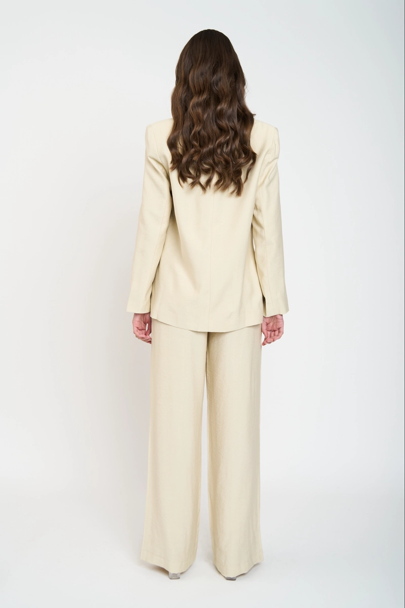 CHAQUETA MUJER ANTONIA BEIGE LINEATRE - 3