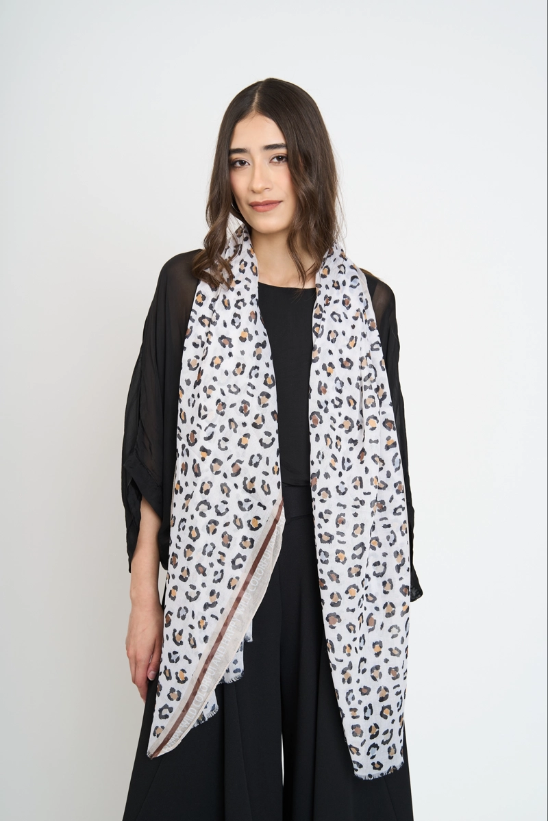 ECHARPE MUJER ISIDORA BEIGE LINEATRE - 1