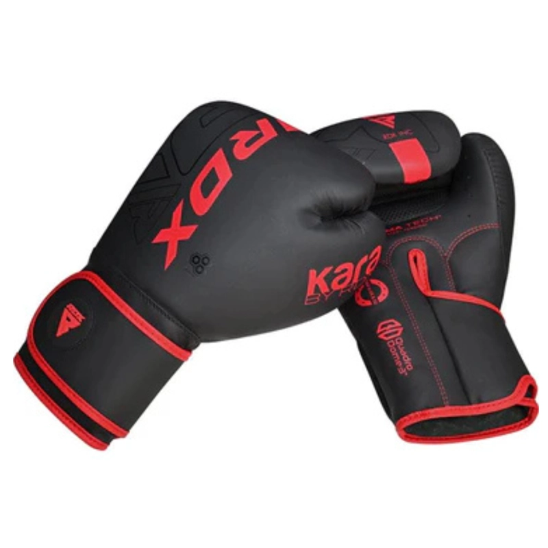 GUANTES DE BOXEO RDX KARA F6 RED - 16OZ - 1