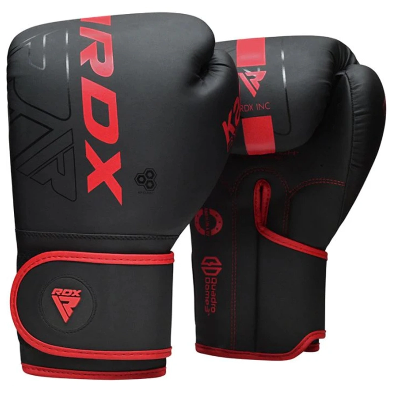 GUANTES DE BOXEO RDX KARA F6 RED - 16OZ - 2
