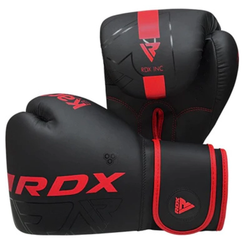 GUANTES DE BOXEO RDX KARA F6 RED - 16OZ - 3