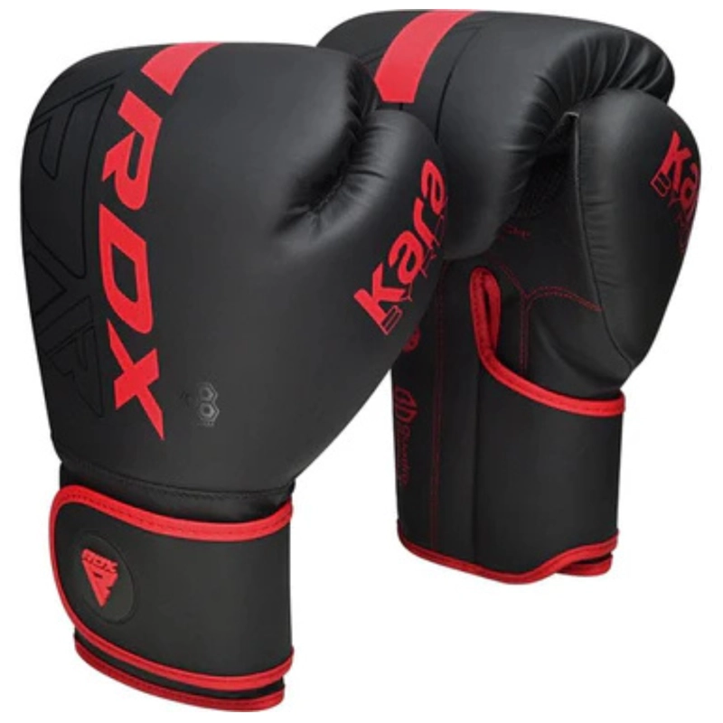 GUANTES DE BOXEO RDX KARA F6 RED - 16OZ - 5