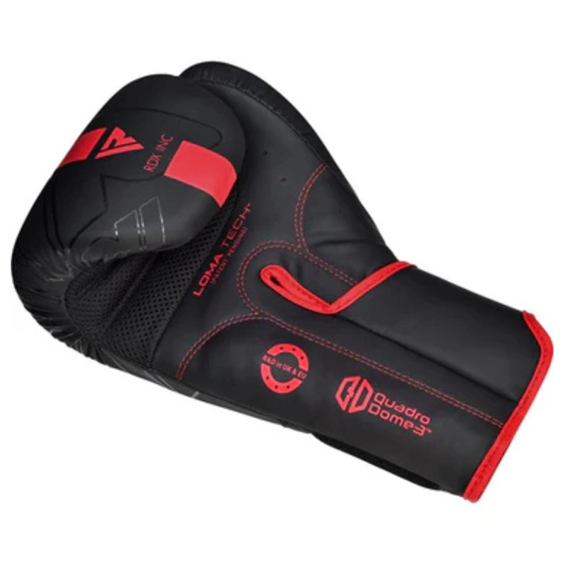 GUANTES DE BOXEO RDX KARA F6 RED - 16OZ - 6