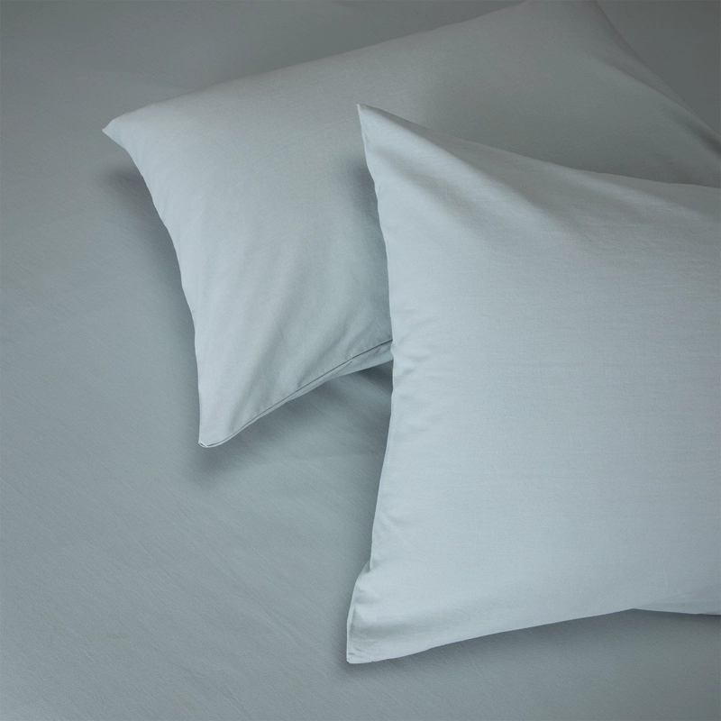 SET CUBREPLUMON + SABANA BAJERA + 4 FUNDAS ALMOHADA MARLET MENTA SUPER KING - 13