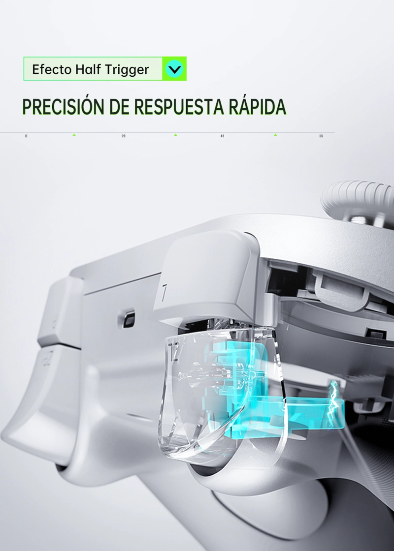 CONTROL GAMEPAD JOYSTICK THUNDEROBOT G45PRO BLANCO - 2