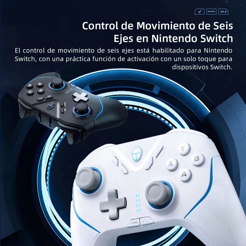 JOYSTICK THUNDEROBOT G50 ULTRA TRI-MODO NINTENDO SWITCH ANDROID1000HZ - 7