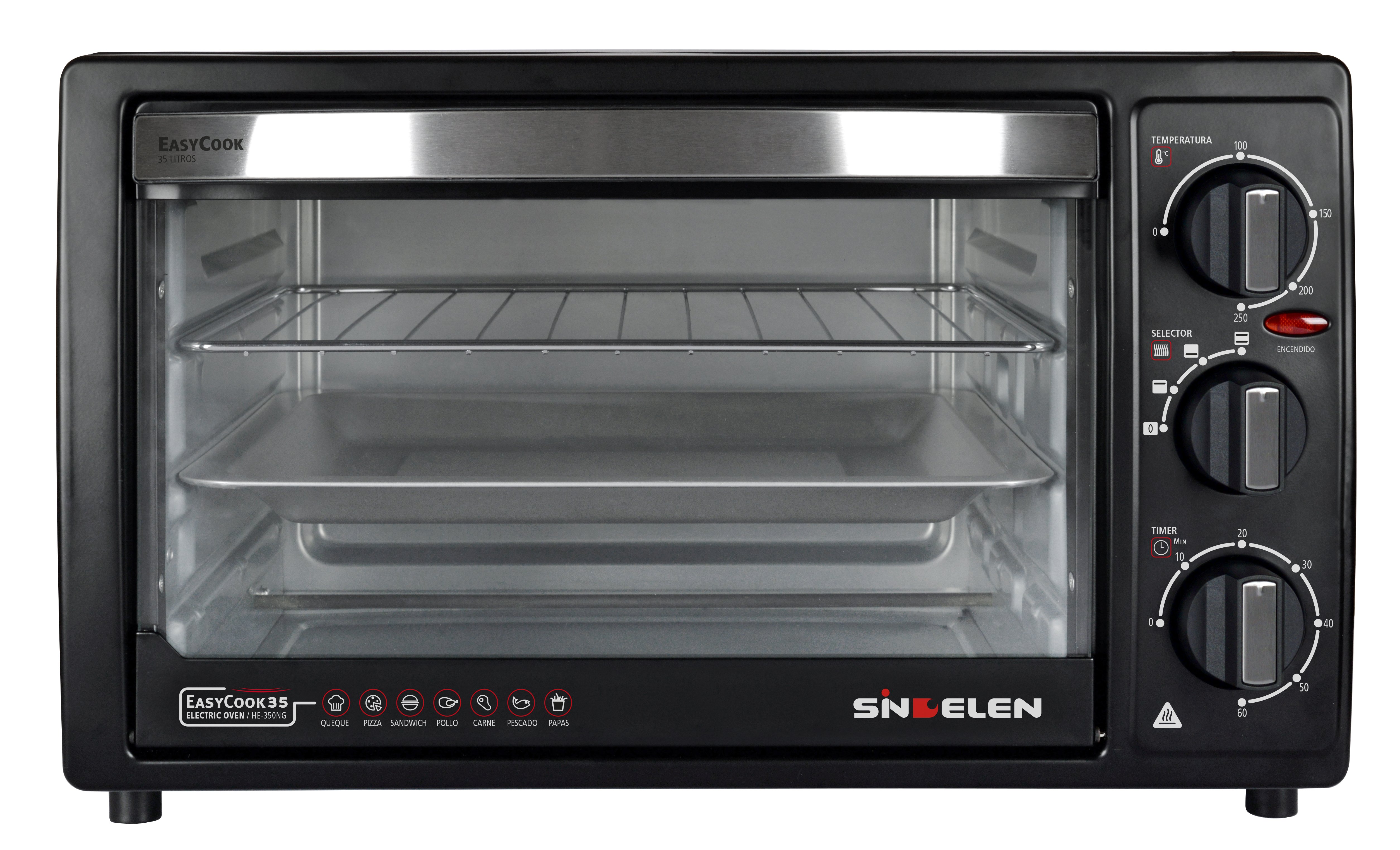 HORNO ELÉCTRICO HE-350NG • EASY COOK 35 - 3