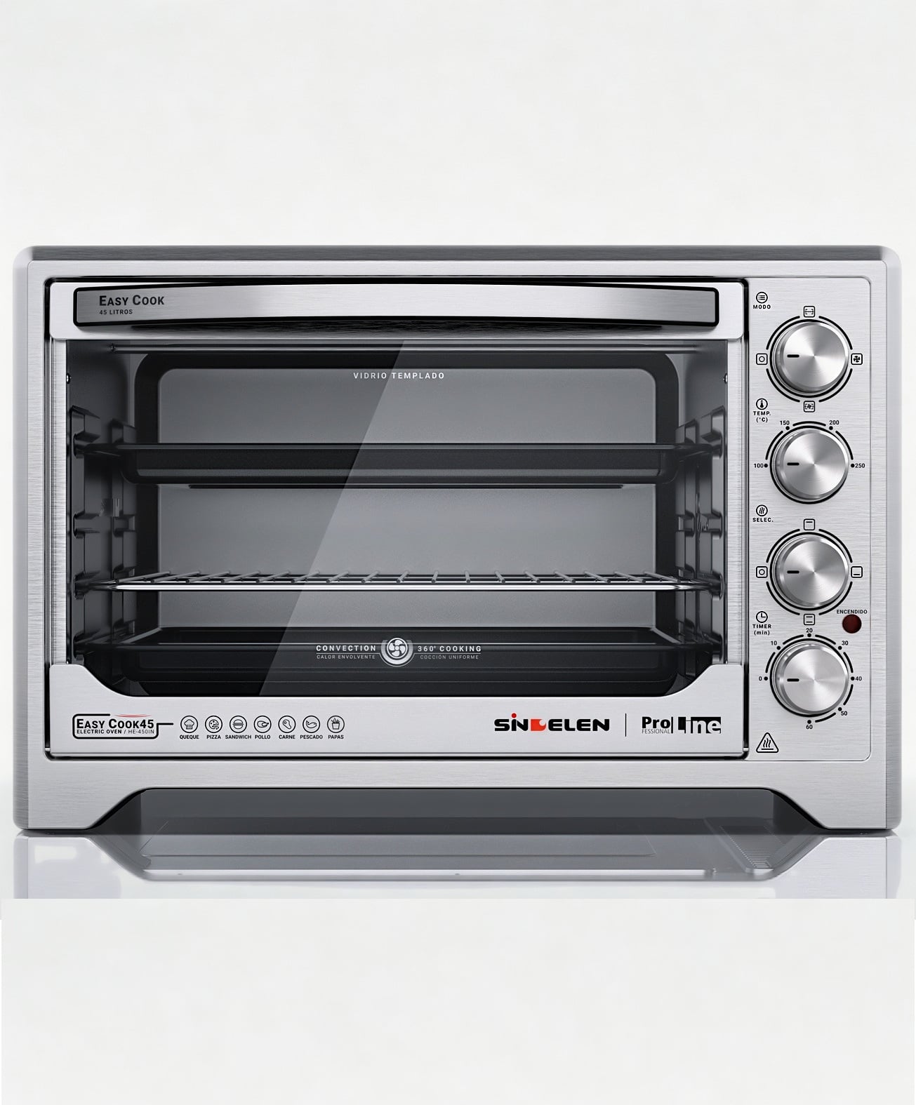 HORNO ELÉCTRICO HE-450IN • EASY COOK 45 - 1