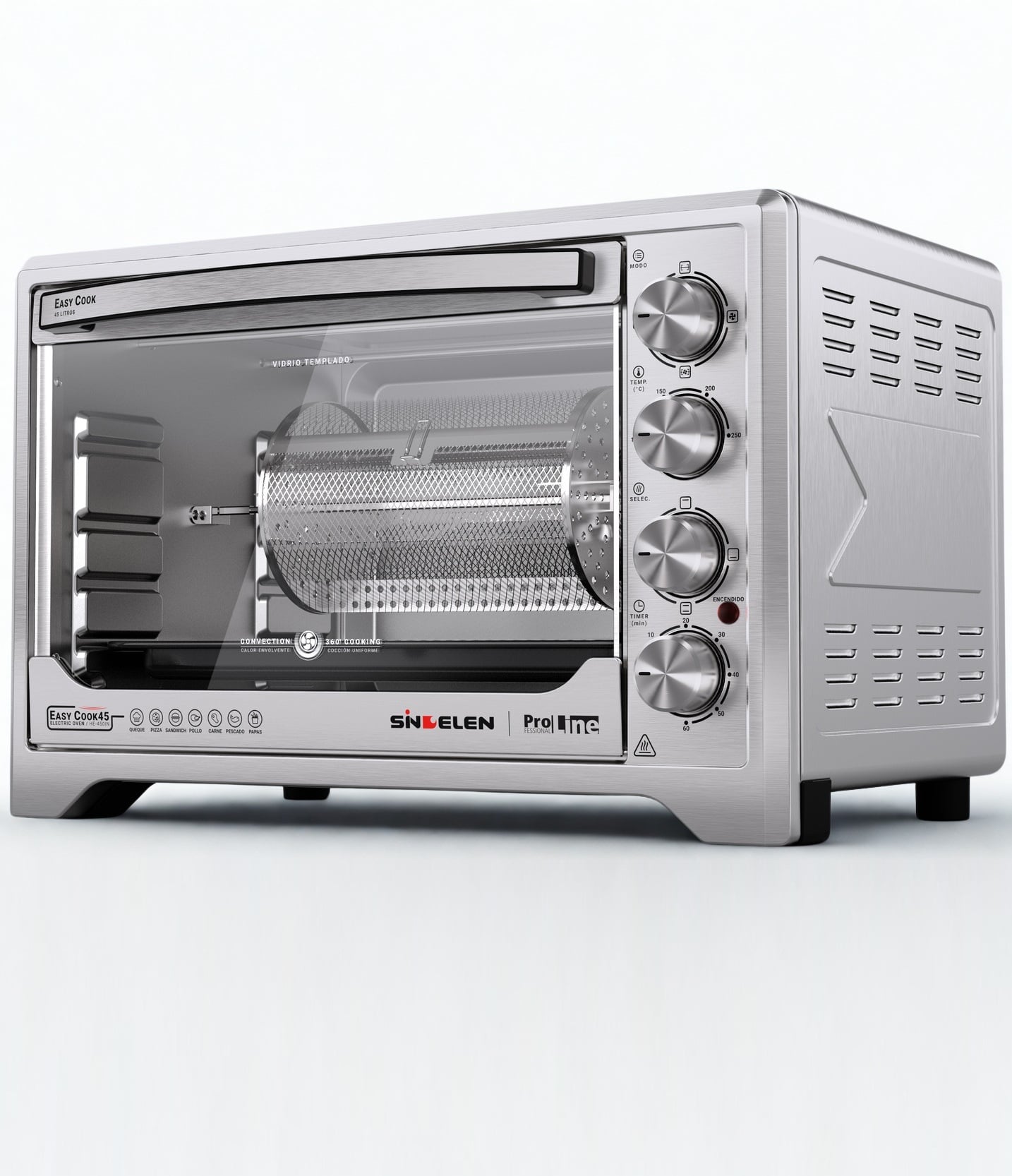 HORNO ELÉCTRICO HE-450IN • EASY COOK 45 - 3