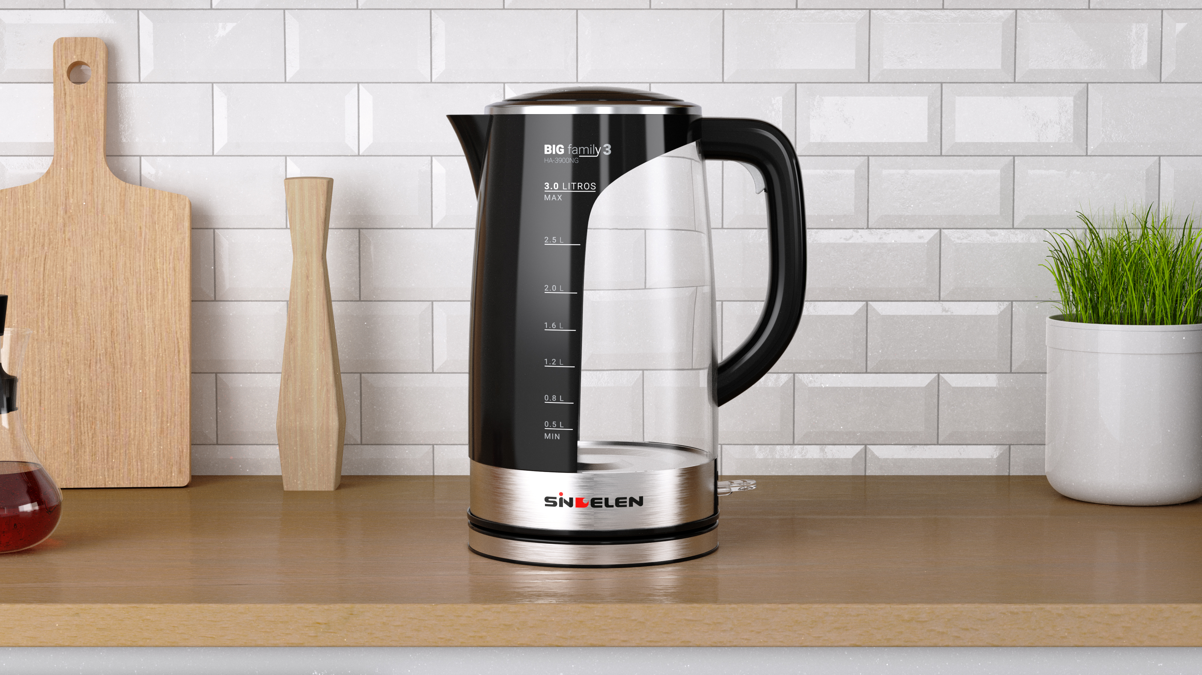 HERVIDOR BIGFAMILY HA-3900NG - 4